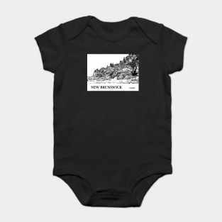 New Brunswick Canada Baby Bodysuit